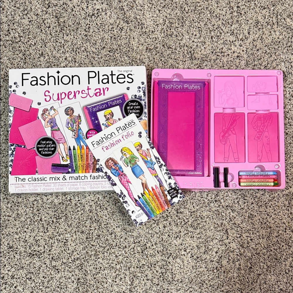 Fashion Plates Superstar Set